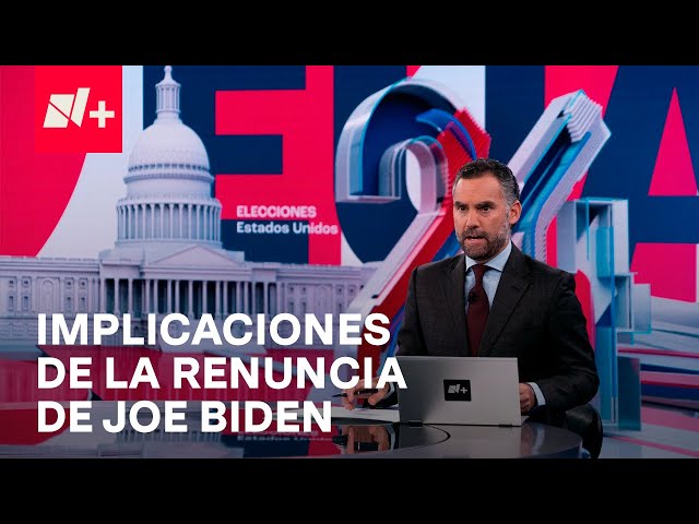 EN VIVO: Implicaciones de la renuncia de Joe Biden