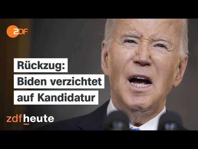 US-Wahl: Biden steigt aus - wie geht es weiter? | Morgenmagazin