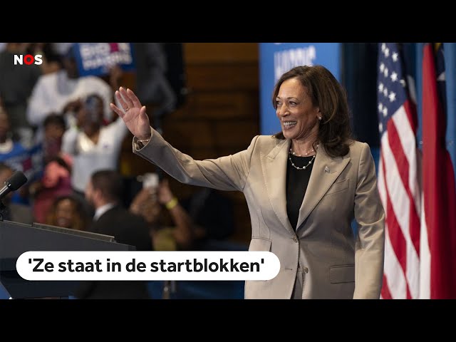 ⁣Kamala Harris gedoodverfde kandidaat voor Democraten