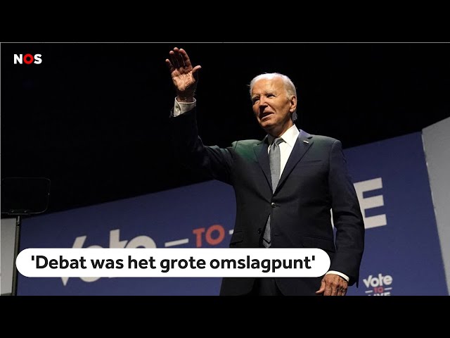 ⁣Joe Biden trekt zich terug als presidentskandidaat