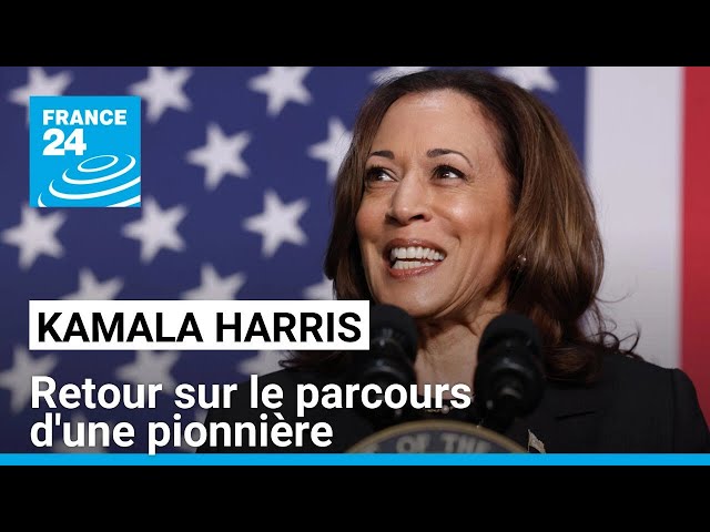 Kamala Harris, une pionnière à l'assaut de l'investiture démocrate • FRANCE 24