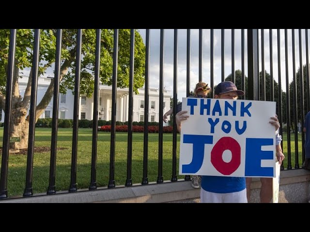 ⁣Joe Biden verzichtet auf Kandidatur und unterstützt seine Vizepräsidentin Harris