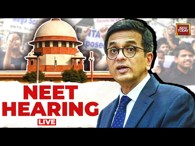 ⁣SC Hearing On NEET Underway | NEET Hearing In Supreme Court LIVE Updates | India Today LIVE