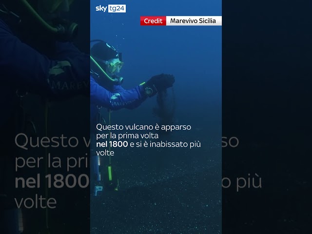 ⁣Sicilia, isola apparsa nell'800 e mai più riemersa