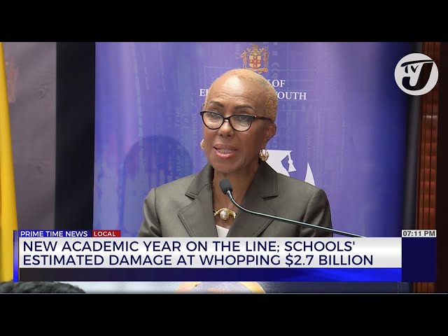 ⁣New Academic Year on the Line: Schools' Estimated Damage at Whopping $2.7 Billion | TVJ News