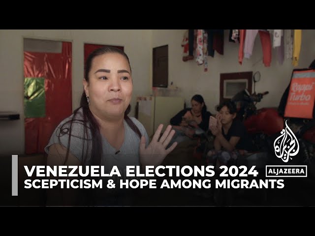 Venezuela presidential election: Scepticism & hope among migrants ahead of polls