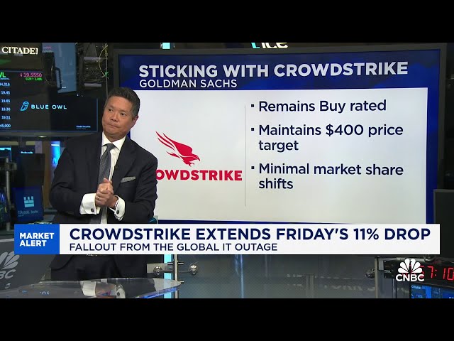 CrowdStrike sees biggest loss in S&P 500