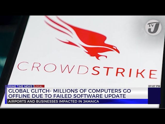 ⁣Global Glitch - Millions of Computers go Offline Due to Failed Software Update | TVJ News