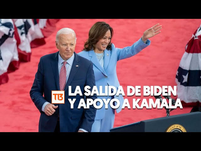 Análisis a la renuncia de Joe Biden a la reelección y su apoyo a Kamala Harris