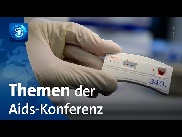 ⁣Medizin und Politik: Darum geht es bei der Welt-Aids-Konferenz