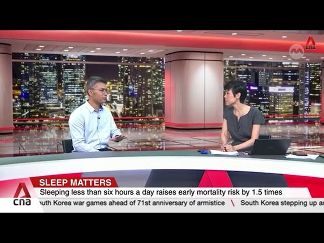 Dr Stijn Massar on sleep deprivation in Asia