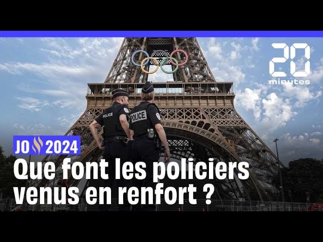 ⁣JO de Paris 2024 : Que peuvent faire les policiers étrangers venus en renfort?