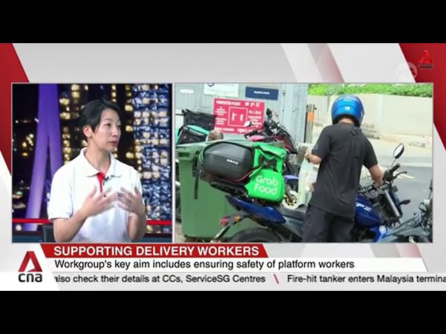 NTUC's Jean See on tripartite workgroup's efforts to support delivery workers