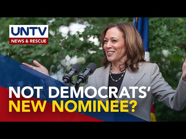 ⁣Pres. Biden drops out of 2024 polls, endorses VP Harris as replacement candidate