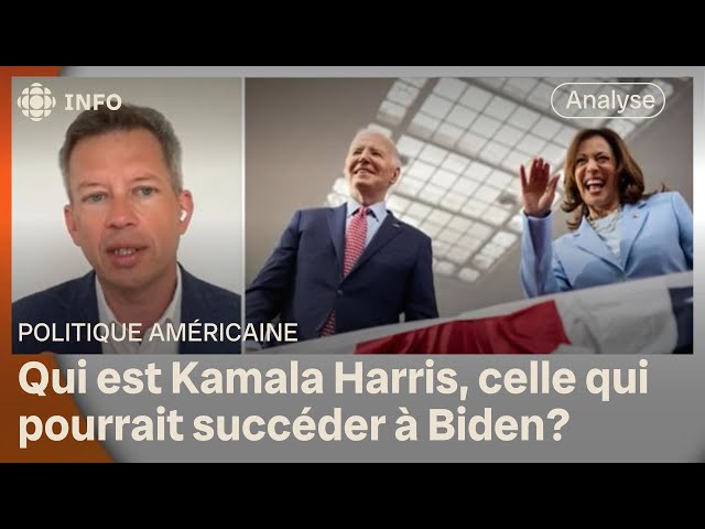 ⁣Joe Biden cède sa place à Kamala Harris | D'abord l'info