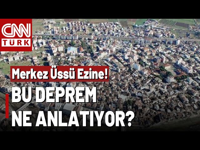 ⁣Depremin Merkezi Ezine! Çanakkale Depremi'ni Uzmanlar CNN TÜRK'e Yorumladı!