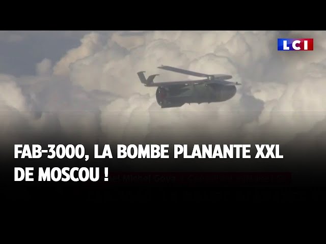 FAB-3000, la bombe planante XXL de Moscou !