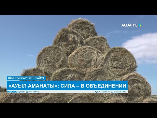 ⁣«АУЫЛ АМАНАТЫ»: СИЛА – В ОБЪЕДИНЕНИИ