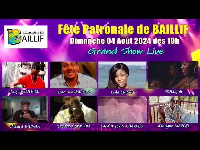 Show live 2024 Fête de Baillif