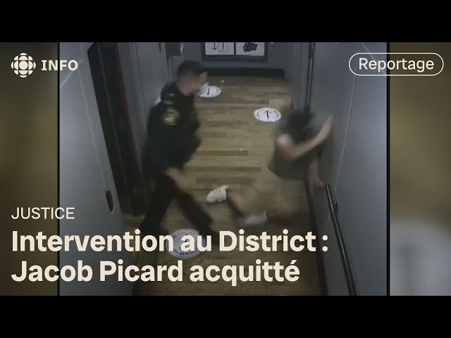 ⁣Intervention au District : l’agent Picard déclaré non coupable