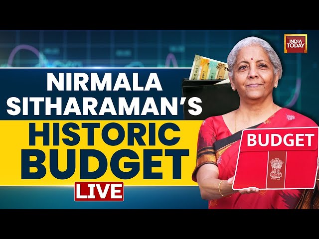 ⁣Union Budget 2024 LIVE: FM Nirmala Sitharaman Presents 1st Budget Of Modi 3.0 Govt | Parliament LIVE