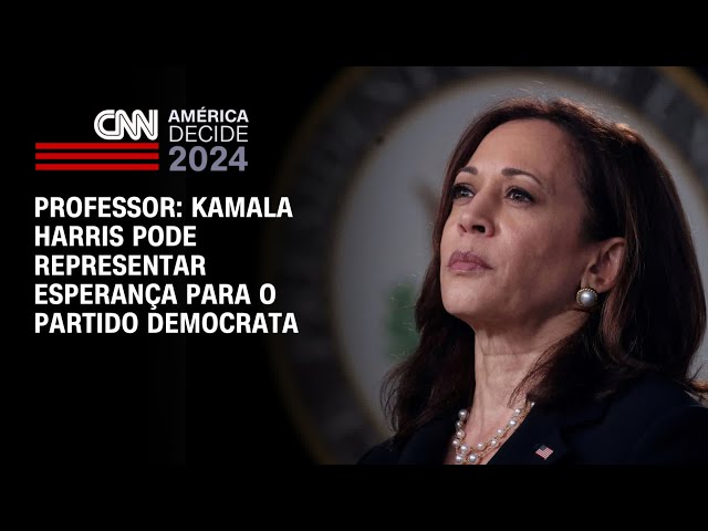 ⁣Professor: Kamala Harris pode representar esperança para o Partido Democrata | BASTIDORES CNN