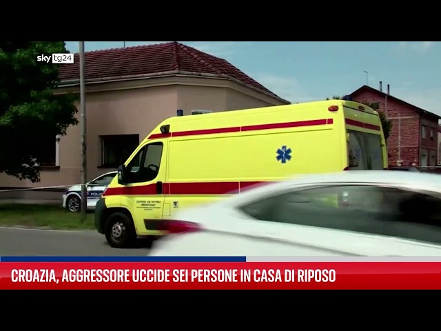 ⁣Croazia, aggressore uccide sei persone in casa di riposo