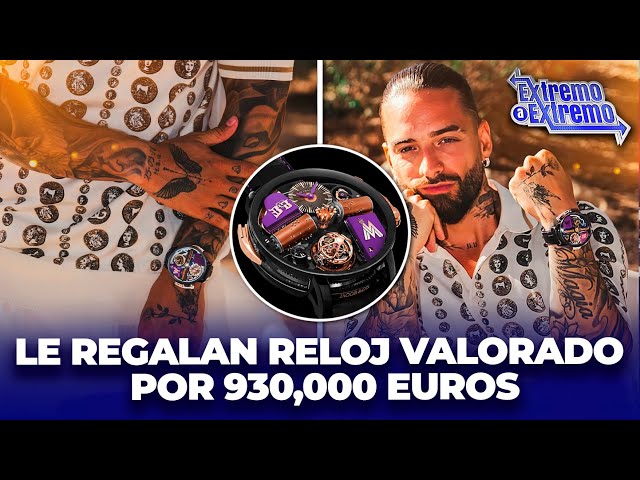 ⁣Compañía Jacob & Co regala reloj exclusivo a Maluma valorado por 930,000 euros | Extremo a Extre