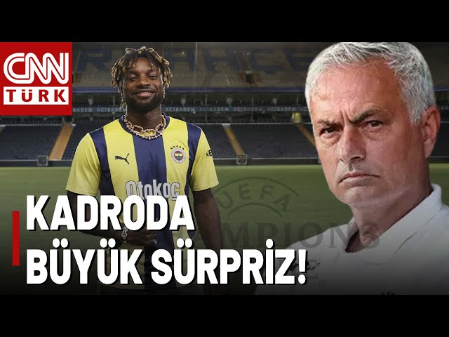 Jose Mourinho Kararını Verdi! Fenerbahçe'nin Şampiyonlar Ligi Kadrosunda O İsimler Yok...