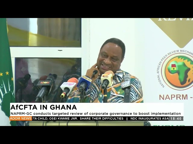 ⁣AfCFTA in Ghana: NAPRM-GC conducts targeted review of corporate governance to boot implementation.