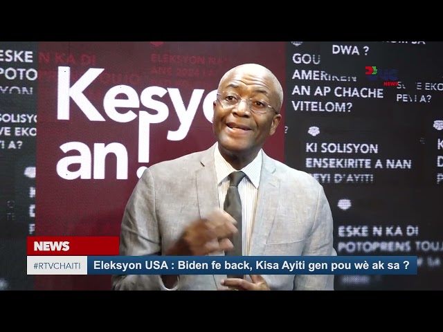 Eleksyon USA: Biden fe back, Kisa Ayiti gen pou wè ak sa ?