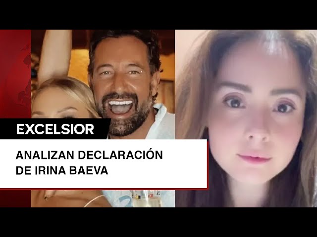 Irina Baeva Maryfer Centeno analiza declaración de actriz fin romance Gabriel Soto