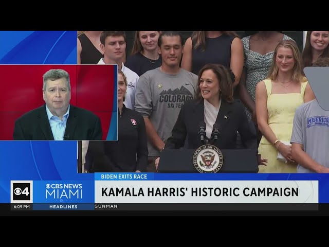 ⁣Kamala Harris generating excitement among Democrats