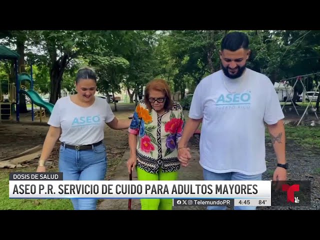 ⁣Matrimonio crea empresa para el cuido de adultos mayores