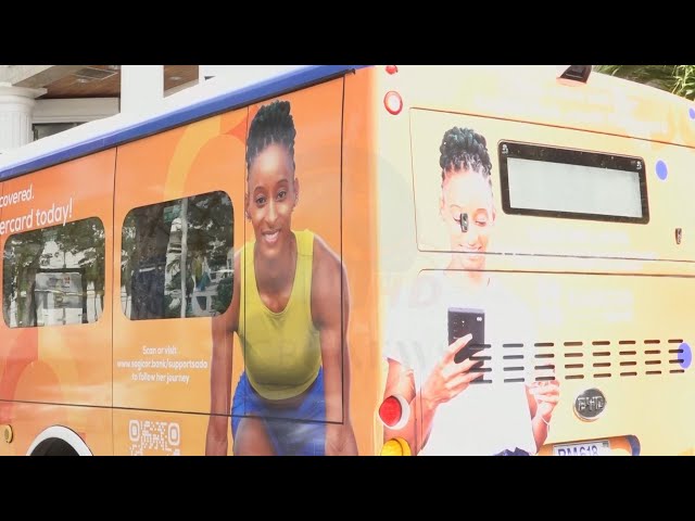 Branded bus launched inspired by Sada Williams