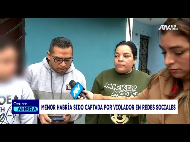 Menor desaparece y padres sospechan que habría sido captada en redes por presunto violador