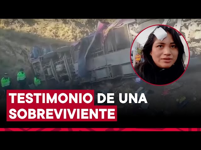 El desgarrador testimonio de una sobreviviente del trágico accidente de Ayacucho que dejó 25 muertos