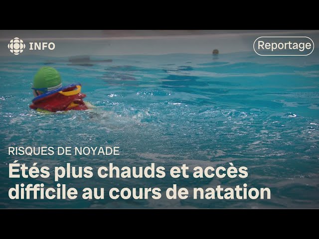 ⁣Le risque de noyade augmente prévient la Société de sauvetage du Québec