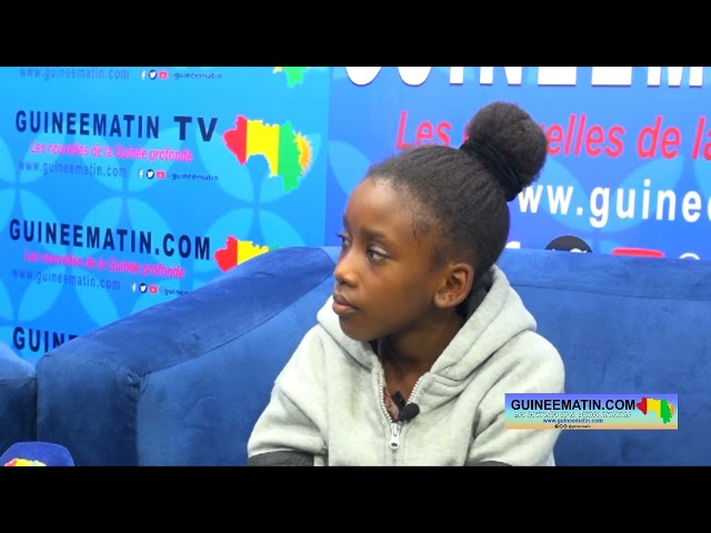  Aïssatou Baldé, une des plus jeunes candidates admises pour le collège reçue par Guineematin.com
