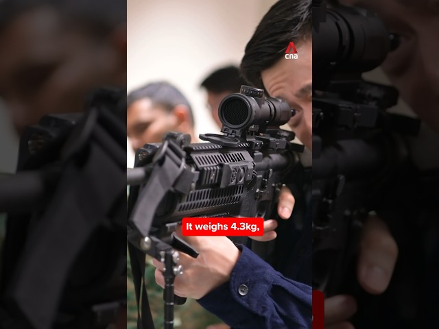 A look at SAF's new light machine gun