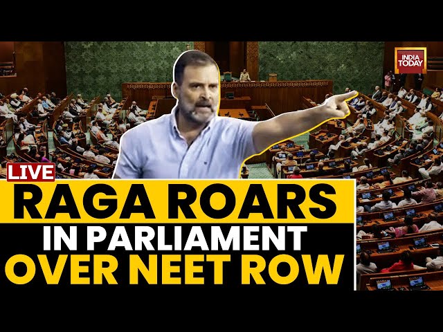 ⁣Rahul Gandhi LIVE | Rahul Gandhi In Lok Sabha LIVE | Rahul Gandhi On NEET | Lok Sabha Session LIVE