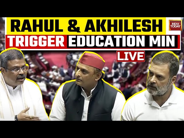 ⁣LIVE: Rahul, Akhilesh Take On Education Minister Over NEET & Paper Leaks  | India Today LIVE