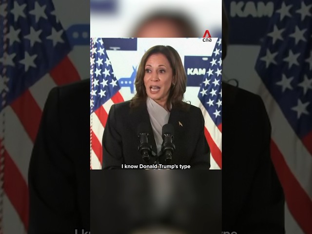 Kamala Harris on Donald Trump: "I will proudly put my record against his"