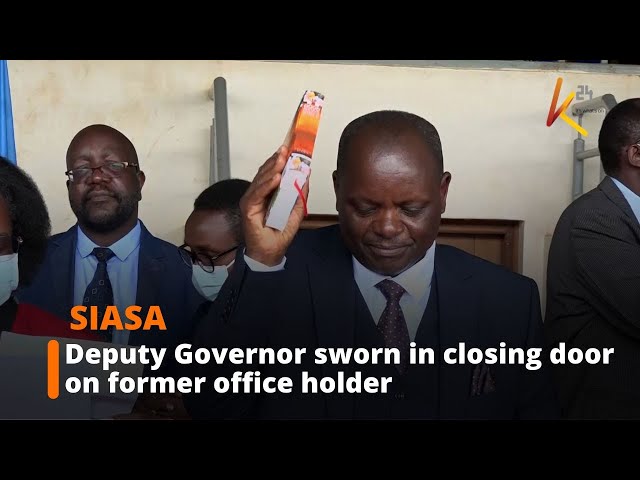 ⁣Deputy governor sworn in closing door on former officeholder