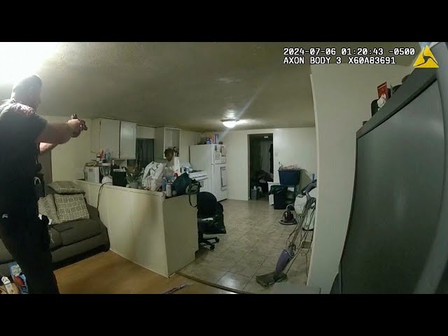 ⁣Video shows deputy fatally shooting Sonya Massey, who called 911 for help