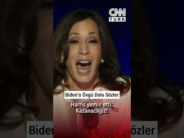 ⁣Kamala Harris'e Destek Tam! ABD Başkanı Biden'ı Öve Öve Bitiremedi