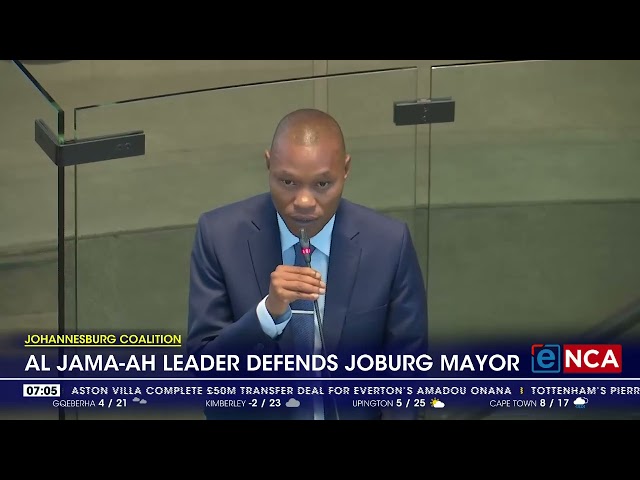 Al-Jama-ah leader defends Joburg mayor