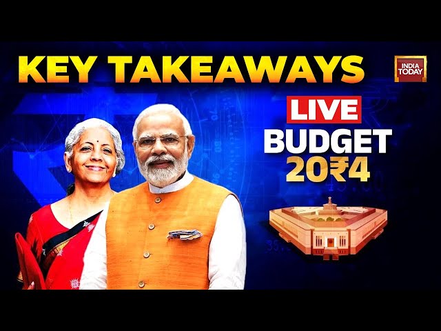 ⁣Budget 2024 Explained LIVE | New Tax Regime Slabs Revised, Standard Deduction Hiked By Rs 25,000