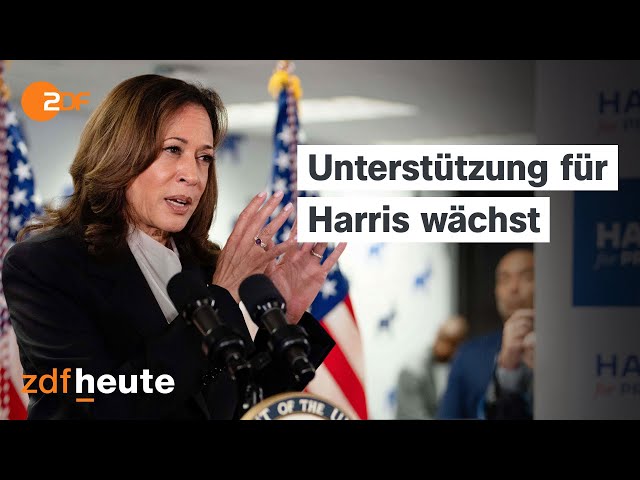 USA: Kamala Harris startet in den Wahlkampf | Morgenmagazin