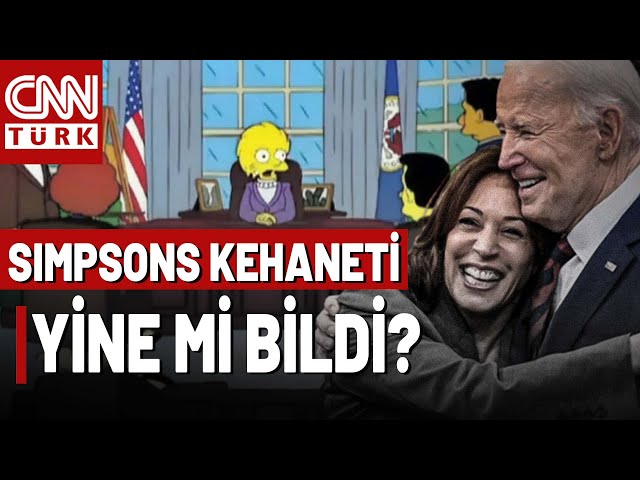 Simpsons'ın Tahmini Yine Gerçek! Ünlü Çizgi Filmdeki Görsel Kamala Harris'i Hatırlattı